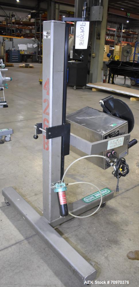 Used Label-Aire 2111M Air Blow Labeler